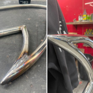 Custom fabrication Auckland - bespoke stainless steel sculpture for Orewa beach